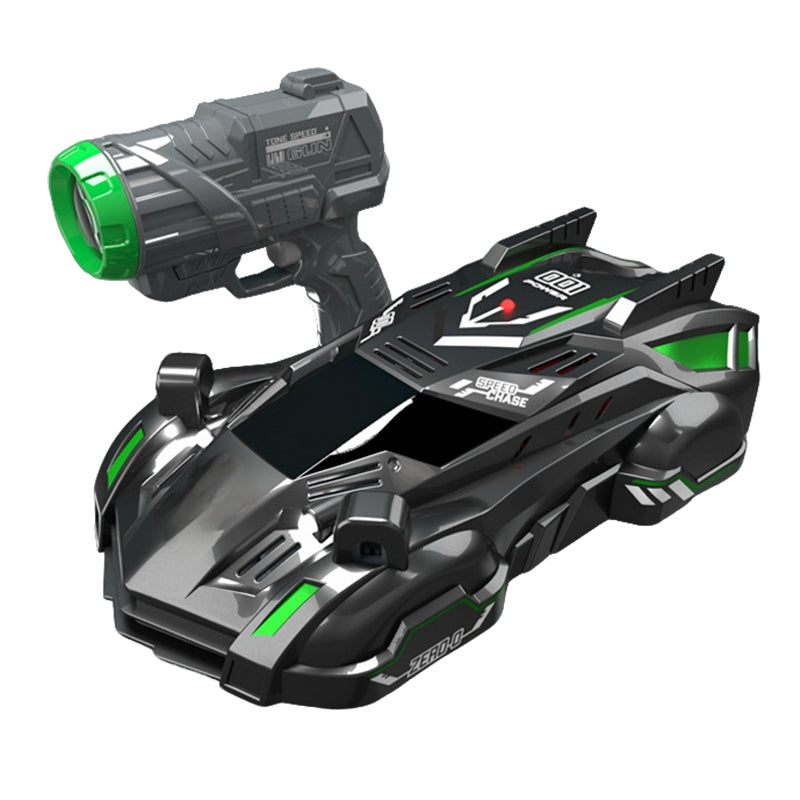 Laserjuhtimisega seintel sõitev RC-auto lastele