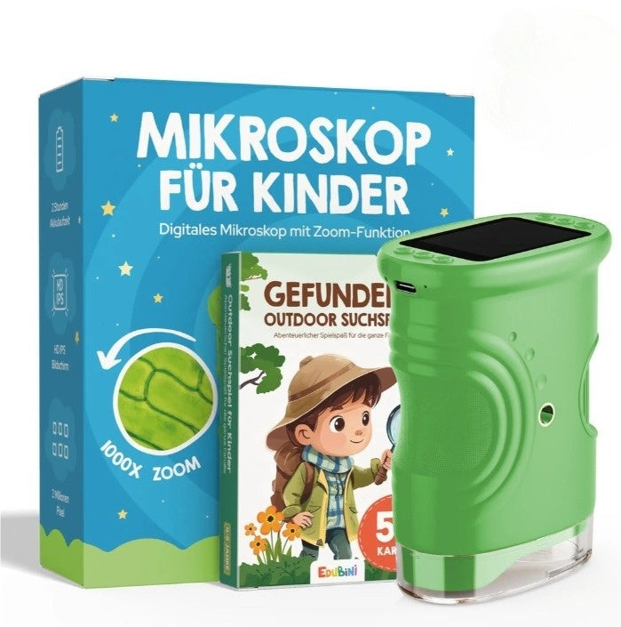 Lastesõbralik digitaalne uurimismikroskoop