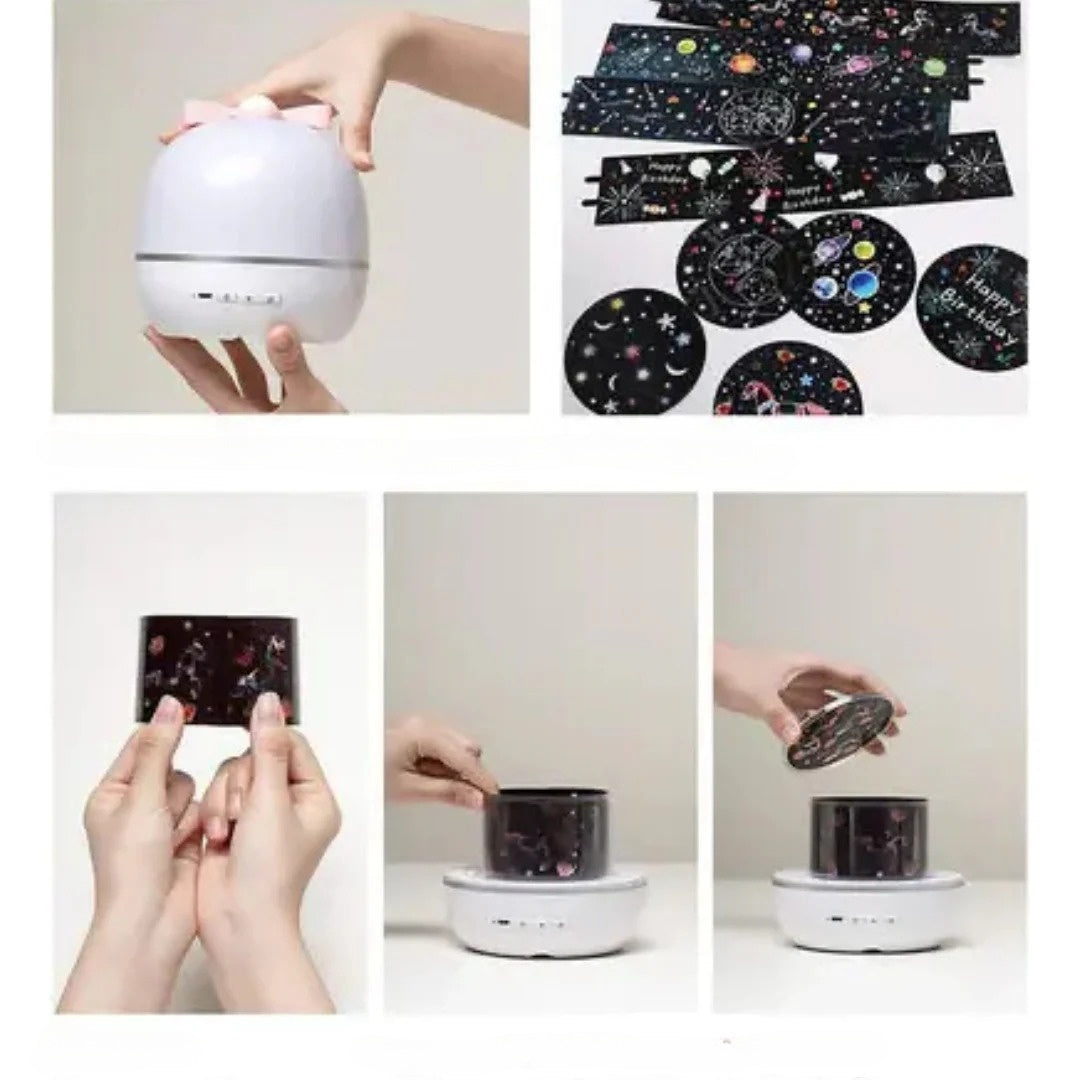 Tähtede projektor – lõõgastu enne und