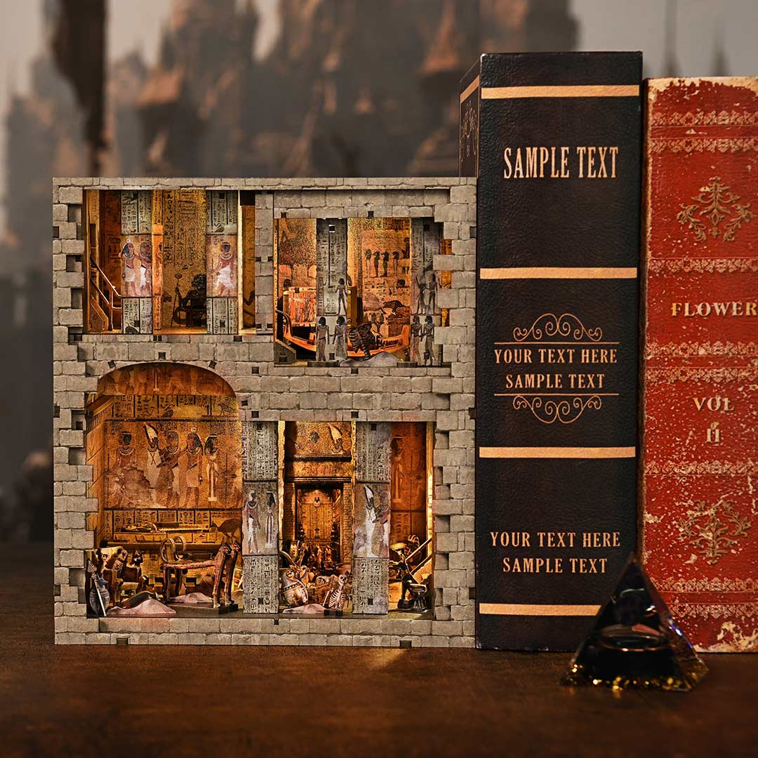 „Egiptuse Farao Hauakambri“ meisterduskomplekt raamaturiiuli kaunistamiseks