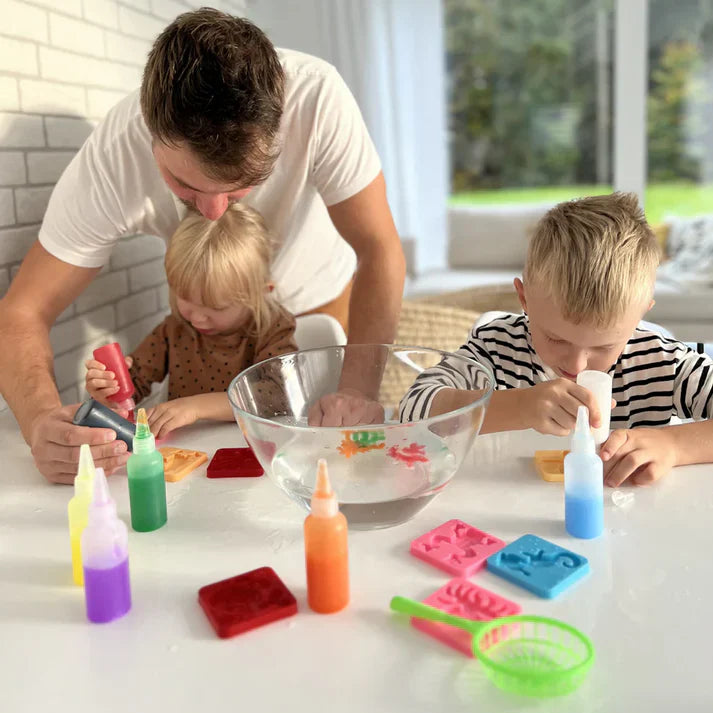 Võlumaailma geel veepäkapikkude loomiseks – 4, 8 või 12 värvi