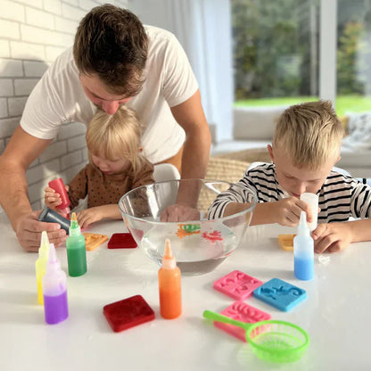 Võlumaailma geel veepäkapikkude loomiseks – 4, 8 või 12 värvi