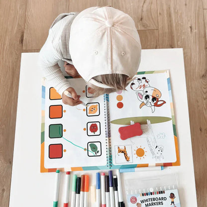 Laste kirjutamisoskuse arendamise töövihik (64 lehekülge)