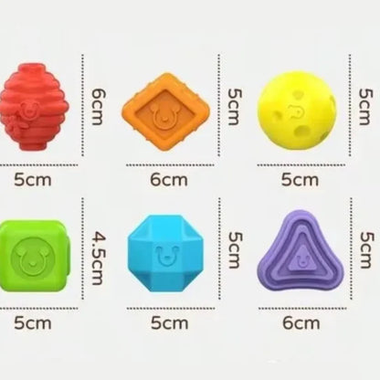 Vormide sorteerimiskast laste motoorika ja varajaste oskuste arendamiseks