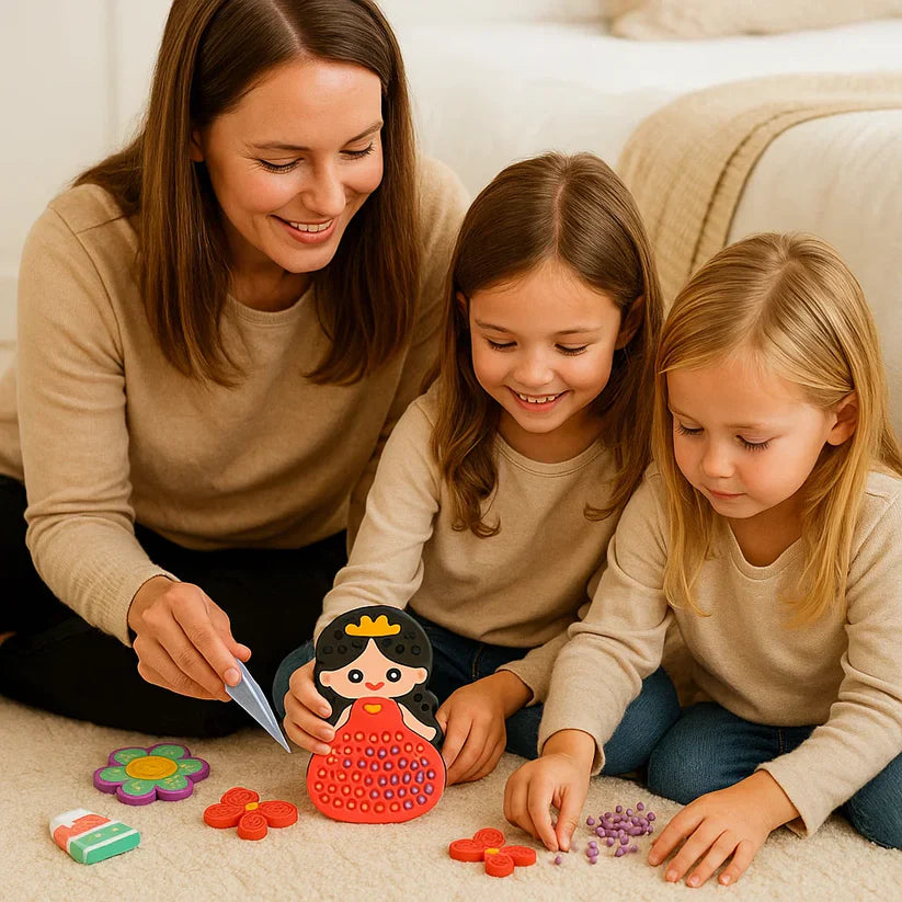 Võluv pärlmosaiik – loov komplekt lastele