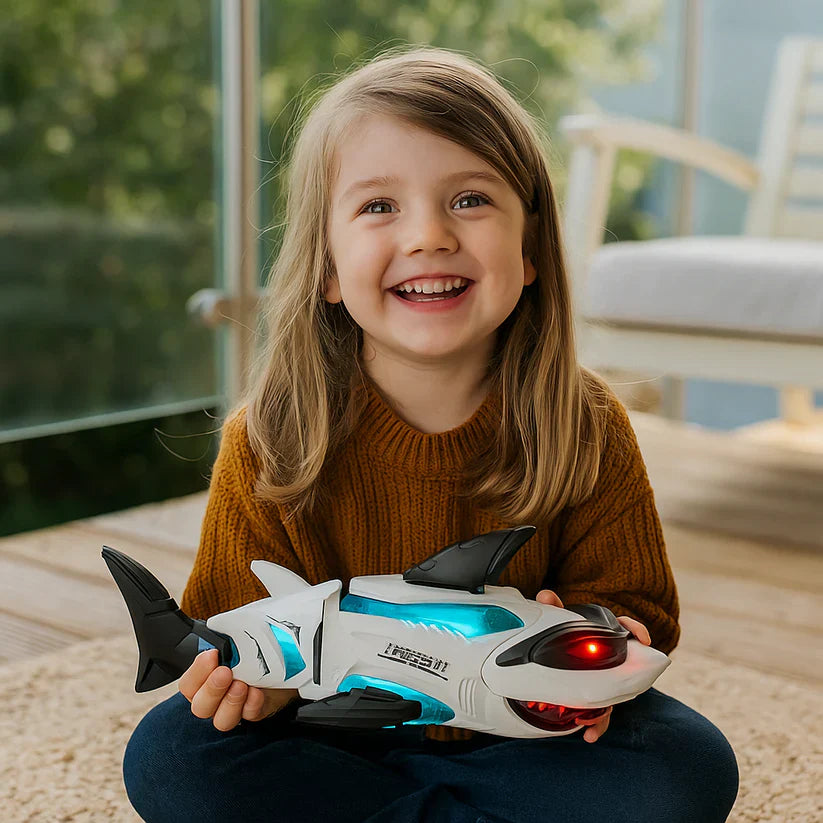 Helendav muusikahai – laste mänguasi