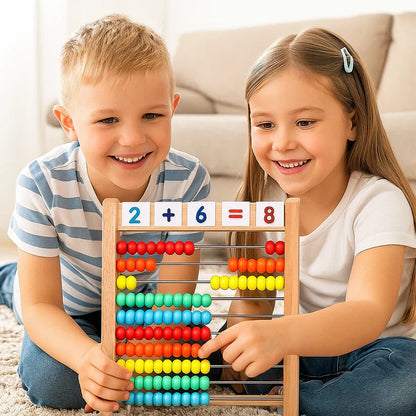 Puidust arvutuskast õppimiseks ja harjutamiseks