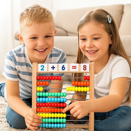 Puidust arvutuskast õppimiseks ja harjutamiseks