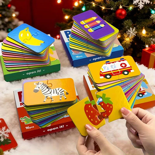 Värvikas hariv pusle lastele