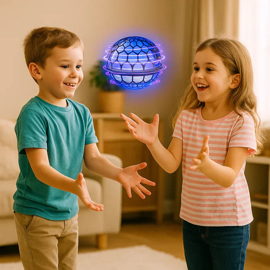 Helendav lendav mängupall