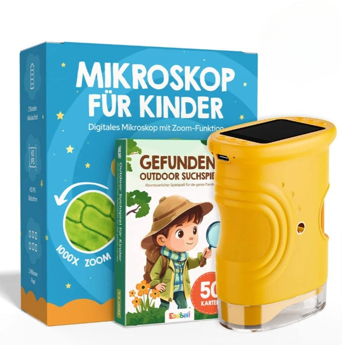 Lastesõbralik digitaalne uurimismikroskoop