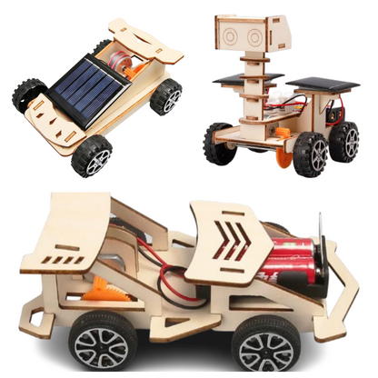 Käsitööna valminud loomingulised tehnilised mänguasjad