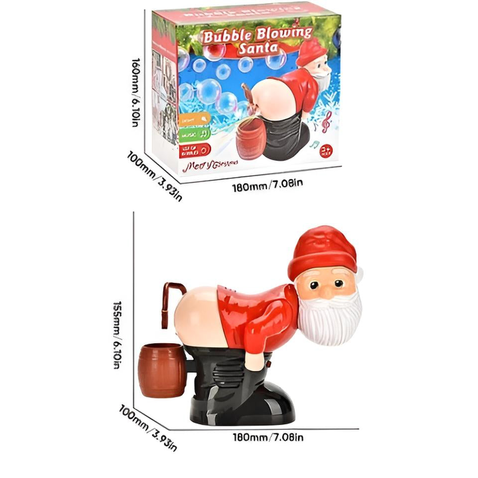 Jõuluvana mullimasin (valguse ja muusikaga)