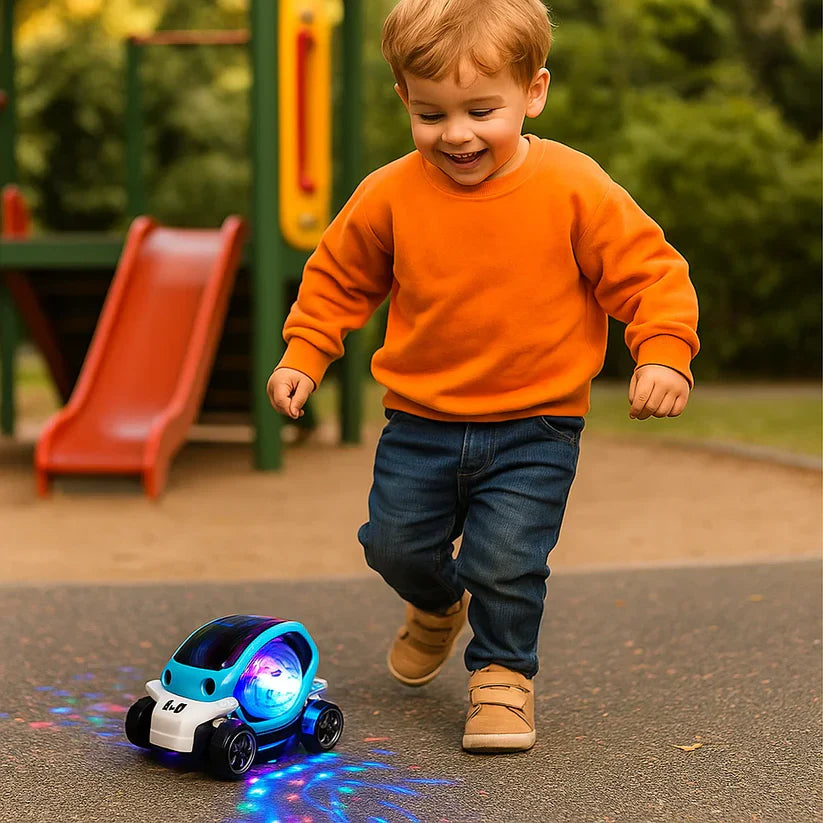 Helendav 360° muusikaline trikimasin