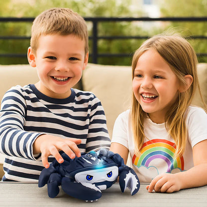 Helendav muusikaline krabi õrna veeuudu efektiga