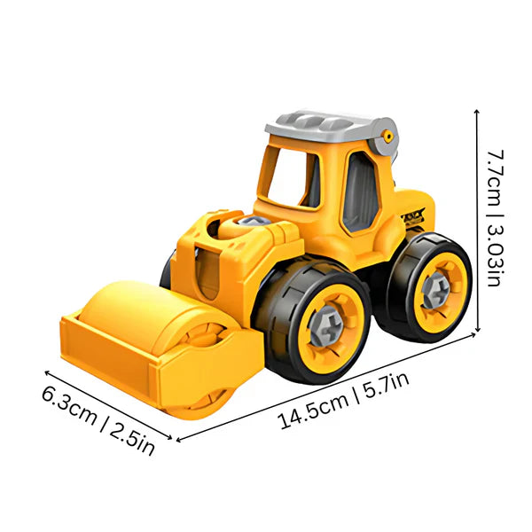Ehitusmasinate komplekt väikestele inseneridele