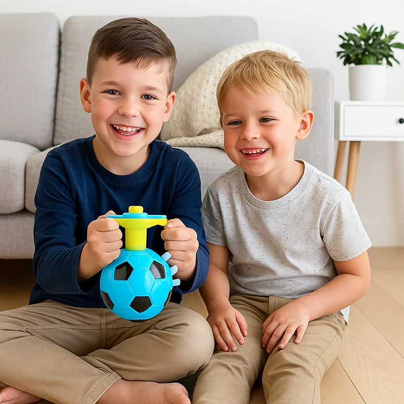 Helendav LED-jalgpallipööris