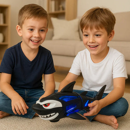 Helendav muusikahai – laste mänguasi