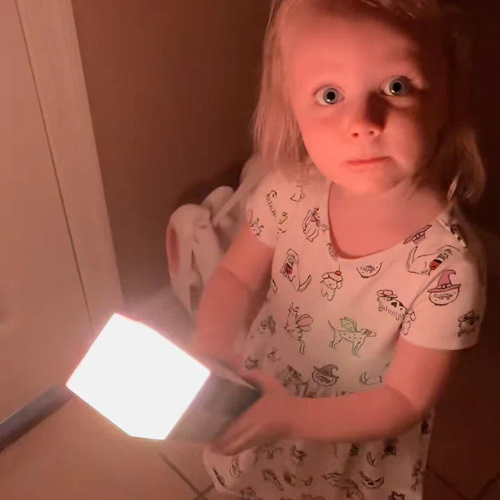 „Minecrafti“ lamp – valgus otse mängumaailmast