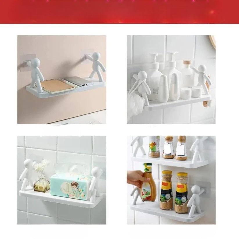 Dekoratiivne seinariiul kleebitava kinnitusega