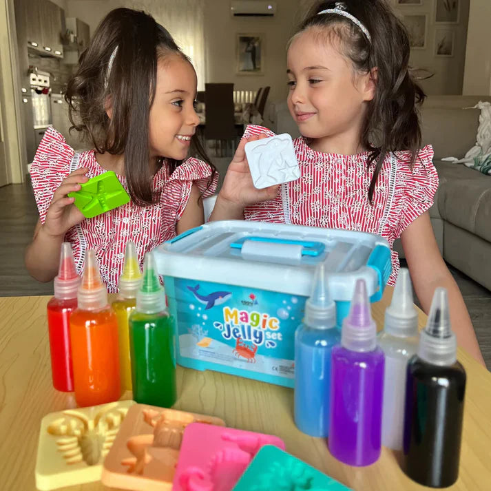 Võlumaailma geel veepäkapikkude loomiseks – 4, 8 või 12 värvi