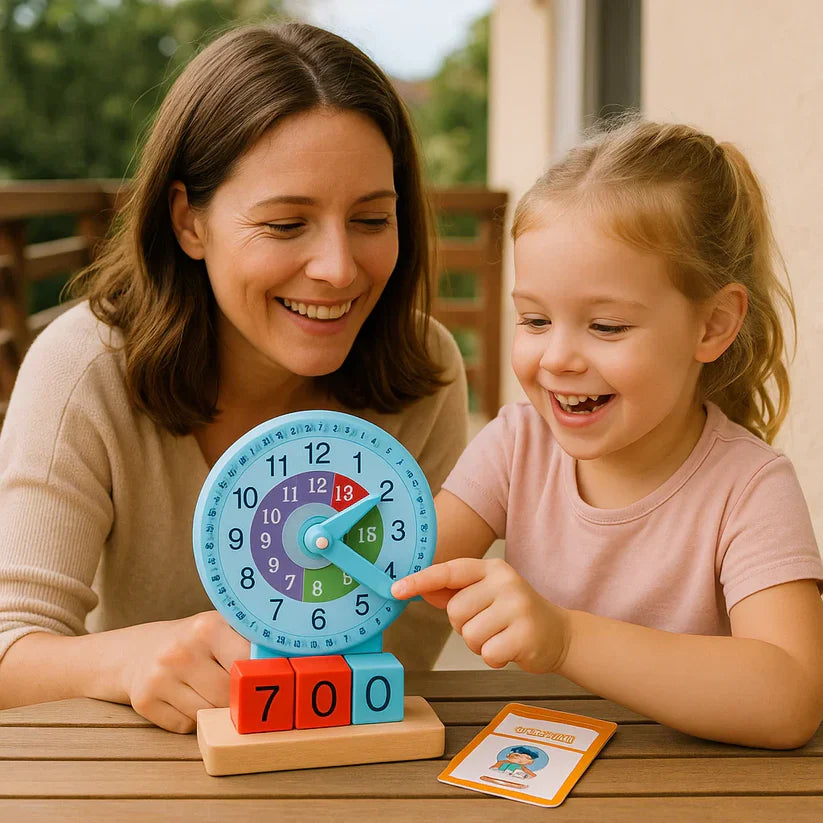 Hariv kellamänguasi laste jaoks – lõbus viis aja tundmaõppimiseks