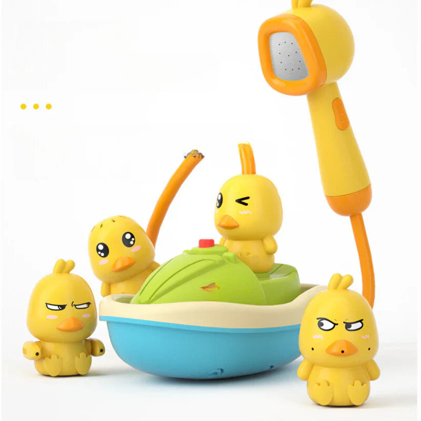 Parta purskkaevuga vannimänguasi dušipihustiga