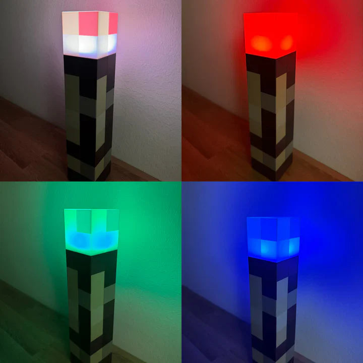 „Minecrafti“ lamp – valgus otse mängumaailmast