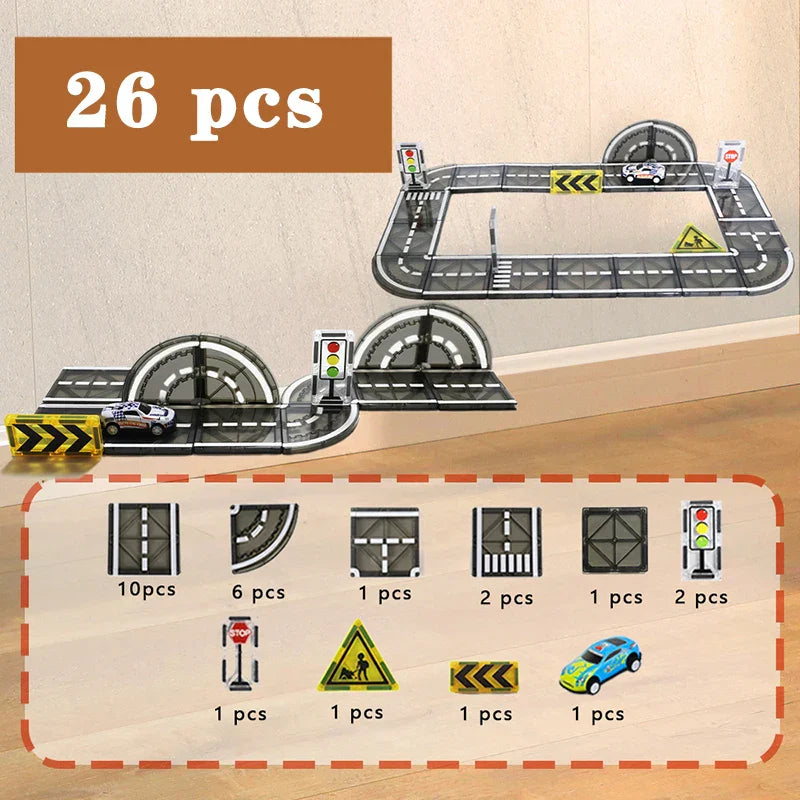 MagnetoTrack – Magnetiline loomerada ja ehituskomplekt lastele