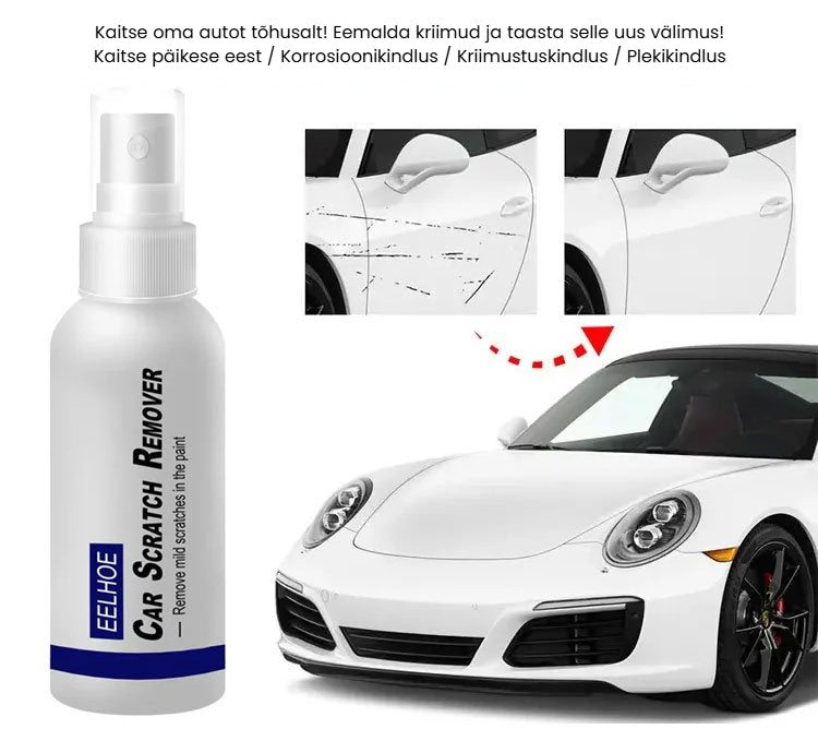 Autokriimustuste parandussprei