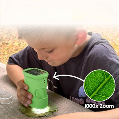 Lastesõbralik digitaalne uurimismikroskoop