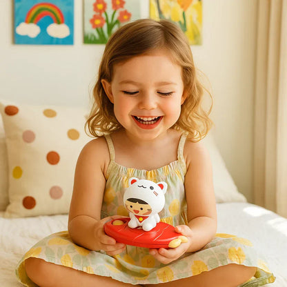 Montessori kinnitatav pöörlev mänguasi – arendav rullik