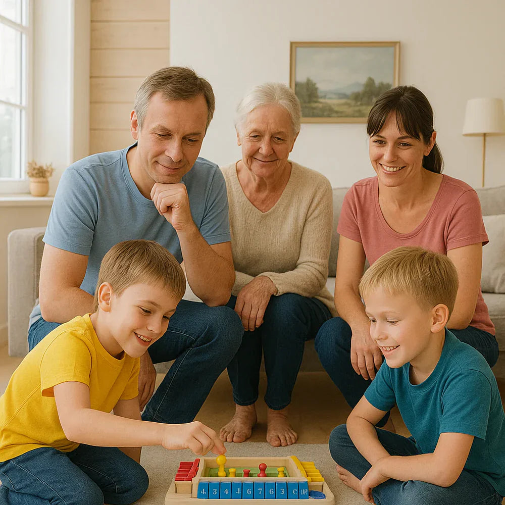 Puidust lauamäng – lõbus ja arendav kogu perele