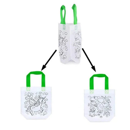 Laste loominguline värvimiskottide komplekt koos vildikatega