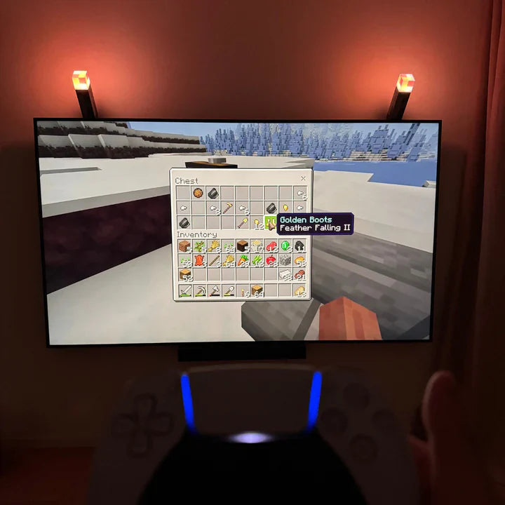 „Minecrafti“ lamp – valgus otse mängumaailmast