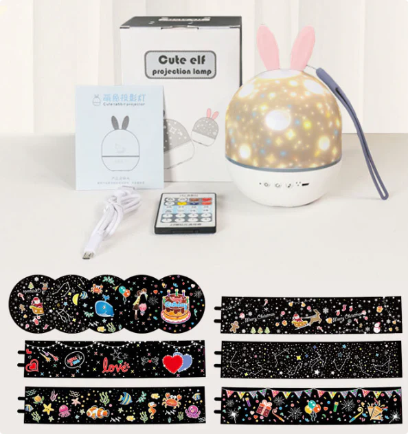 Tähtede projektor – lõõgastu enne und