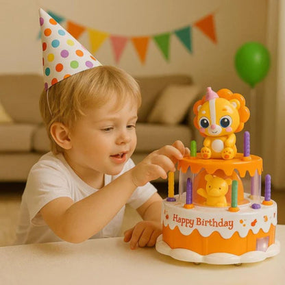 Tantsiv Sünnipäevatort – Muusikaline LED Mänguasi Lastele
