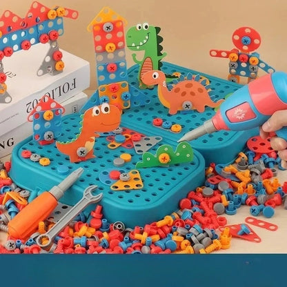 Armas dinosauruseteemaline laste meisterdamiskomplekt