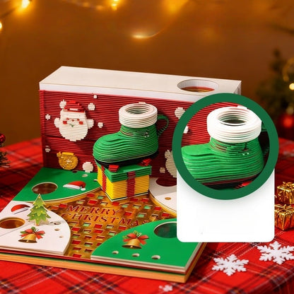 Jõulude 3D paberist advendikalender