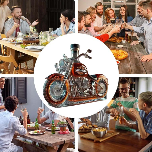 Piiratud väljaandega – „Harley“ viskipudel