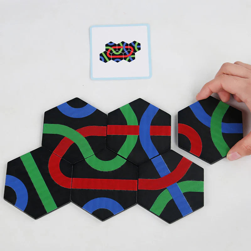 Õppe-labürindi mäng lastele ja kogu perele