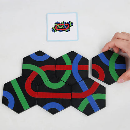 Õppe-labürindi mäng lastele ja kogu perele