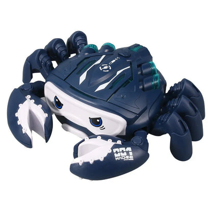 Helendav muusikaline krabi õrna veeuudu efektiga