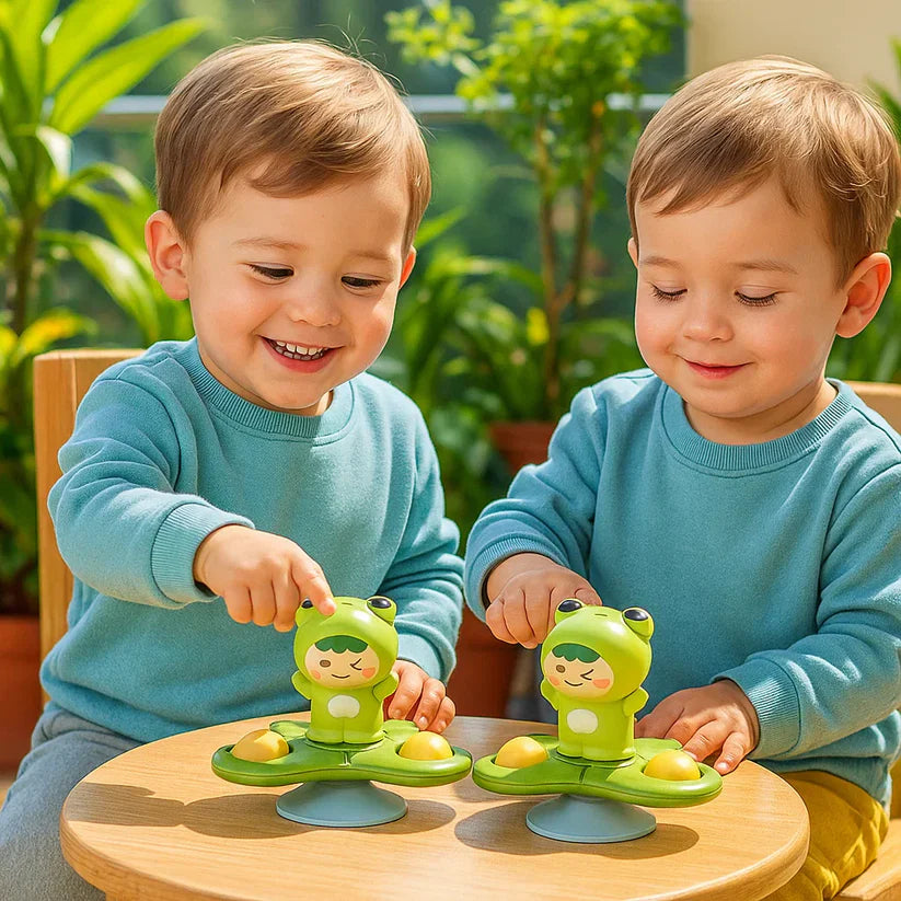 Montessori kinnitatav pöörlev mänguasi – arendav rullik