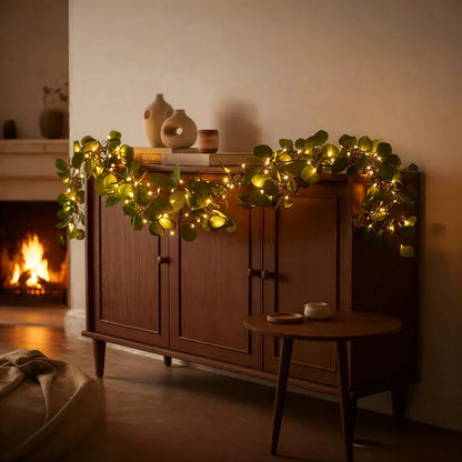 Dekoratiivne valguskett roheliste aktsentidega