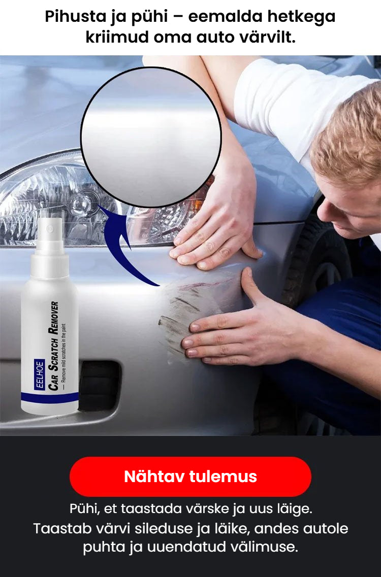 Autokriimustuste parandussprei