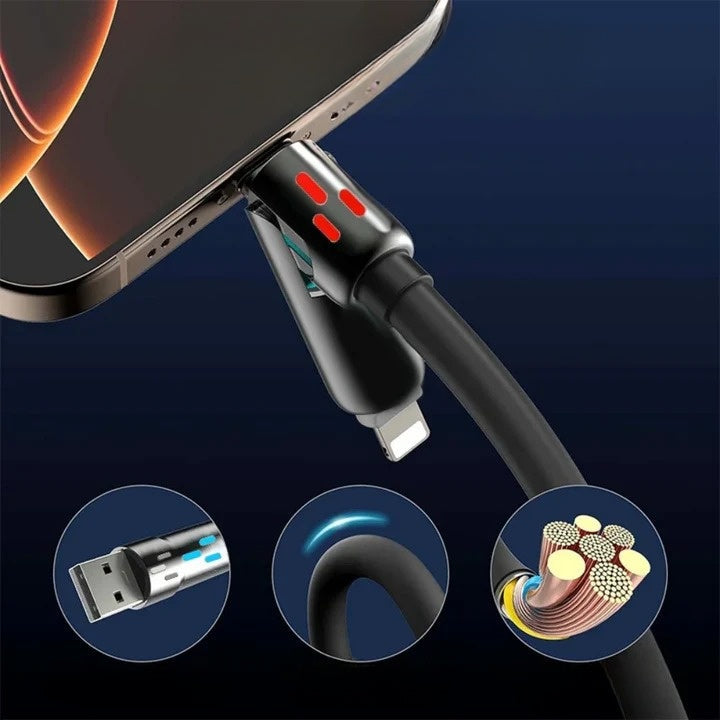 Globetrek – universaalne nutikas mitmeotstarbeline laadimiskaabel