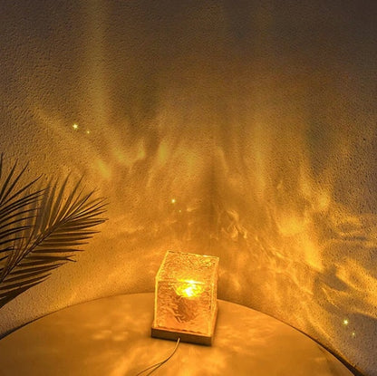 Kristallprojektor-lamp – 16 värvi, rahustav ookeaniefekt