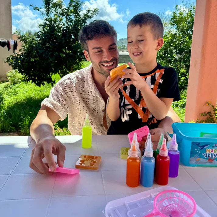 Võlumaailma geel veepäkapikkude loomiseks – 4, 8 või 12 värvi