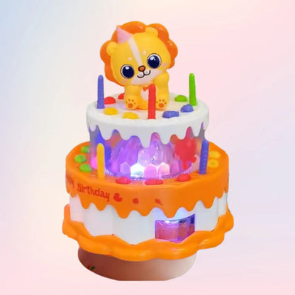 Tantsiv Sünnipäevatort – Muusikaline LED Mänguasi Lastele